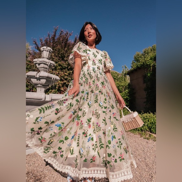 NWT Jessakae Gardenia Dress - L - Picture 2 of 9